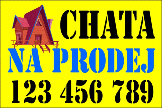 BANNER - CHATA NA PRODEJ 1