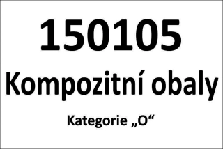 MAGNETICKÁ cedule - Kompozitní obaly 150105