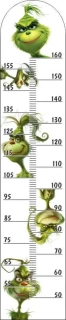 Samolepící metr na zeď - GRINCH