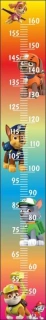 Samolepící metr na zeď - PSI