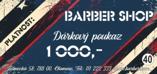 - 40 - dárkový poukaz - voucher - 200 x 95 mm