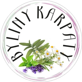 Kulaté samolepky 8 x 8 cm pro Váši BYLINY KARPATY